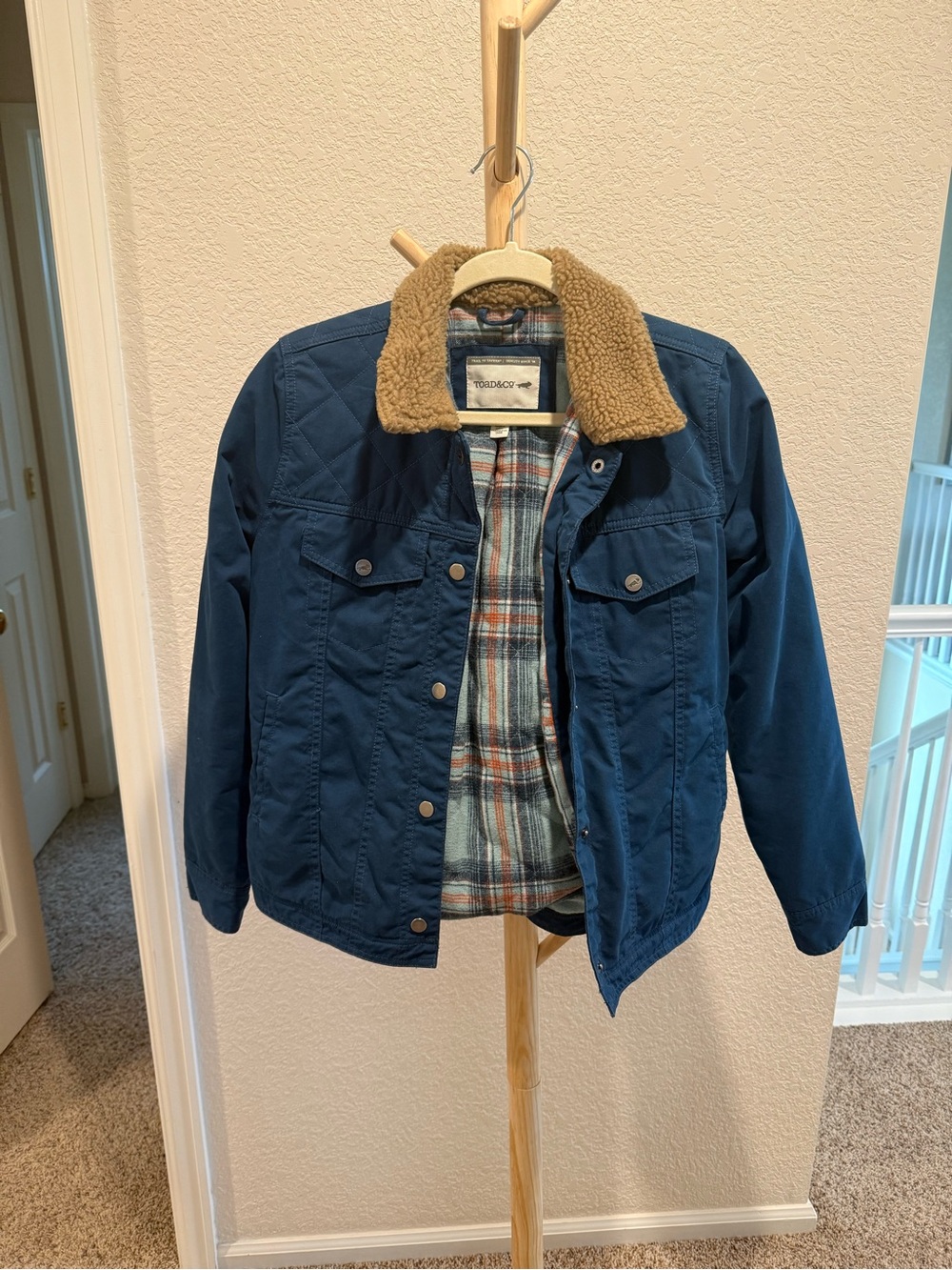 Toad & Co Women’s Kenai Sherpa Jacket Fleece-Lined Women’s Size Small